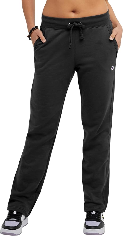 Champion Women's Sweatpants, Powerblend, Fleece Pants, Comfortable Lounge Pants for Women