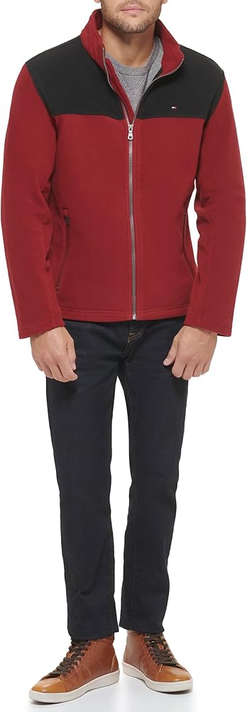 Tommy Hilfiger Men's Classic Zip Front Polar Fleece Jacket