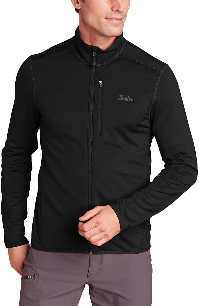 Eddie Bauer Men's Activator Grid Fleece Full-Zip