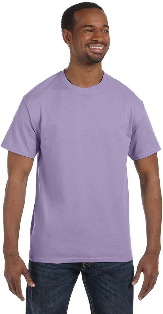 Hanes Men's 6 oz. Authentic-T T-Shirt 4XL Lavender