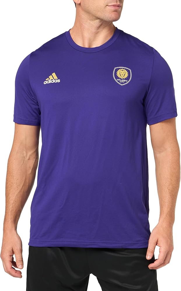 adidas Men's Orlando City Sc Short Sleeve Pre-Game T-Shirt