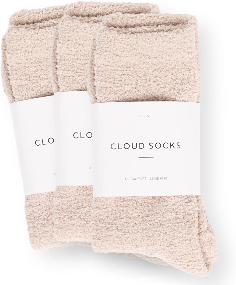 Unboxme Gifts Warm & Cozy Ultra-Luxe Cloud Sock for Women & Men - Super Soft Luxurious Fabric Sleep Socks