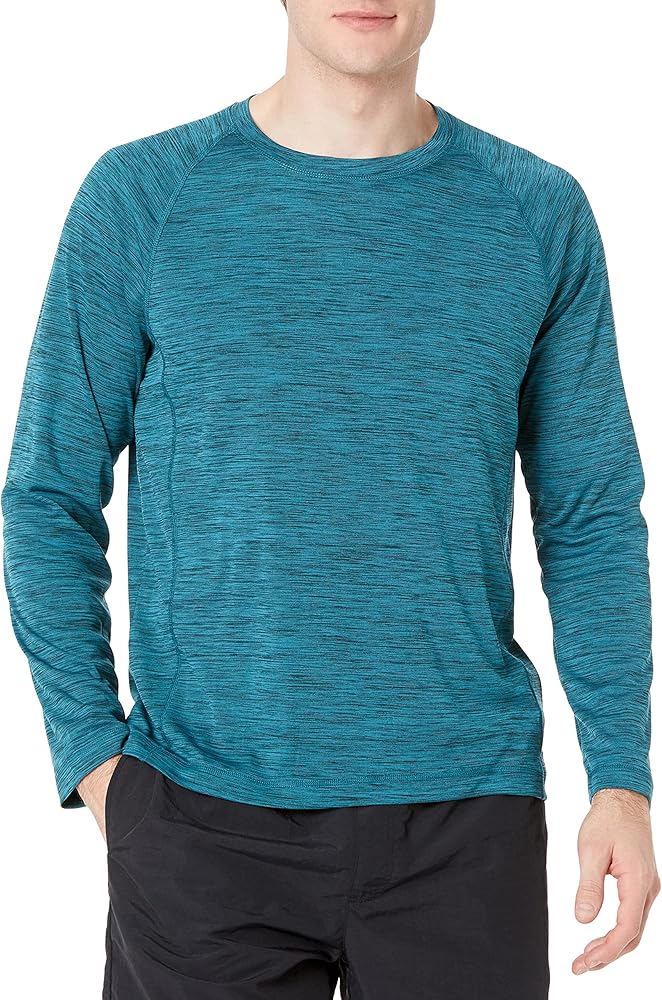 Amazon Essentials Men's Long-Sleeve Quick-Dry UPF 50 Swim Tee