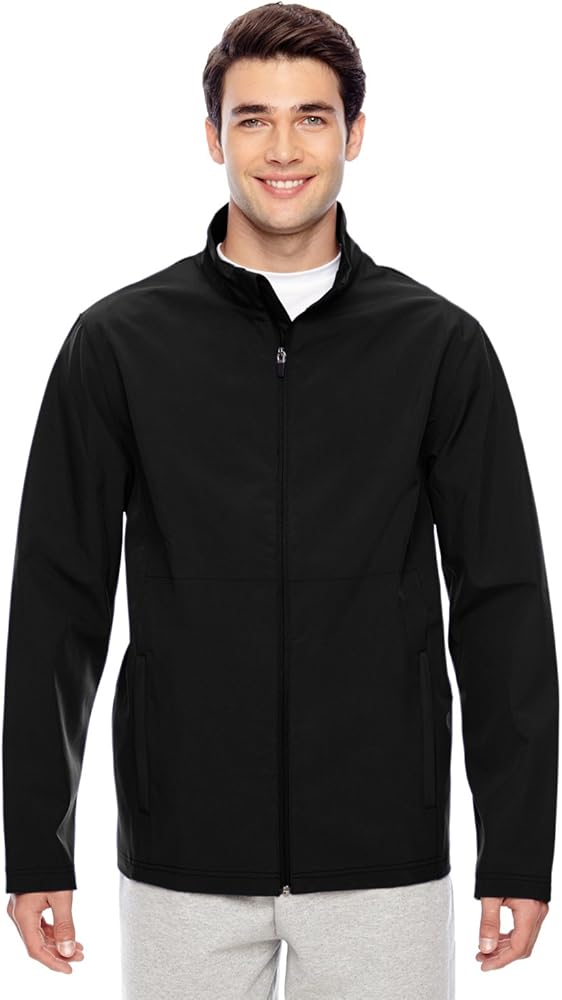 Men's Leader Soft Shell Jacket L BLACK