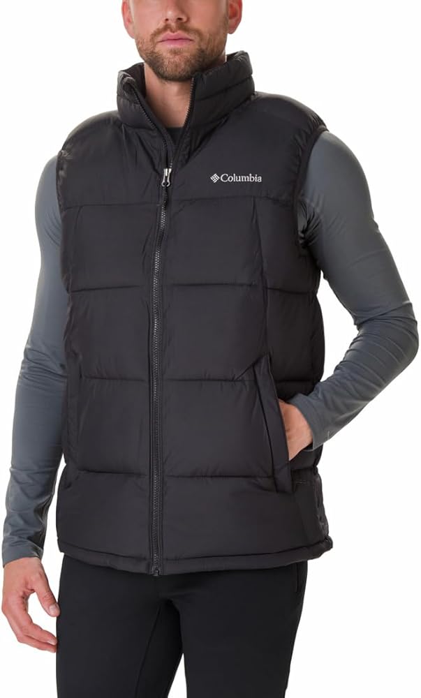 Columbia Mens Pike Lake Vest Black (Medium)