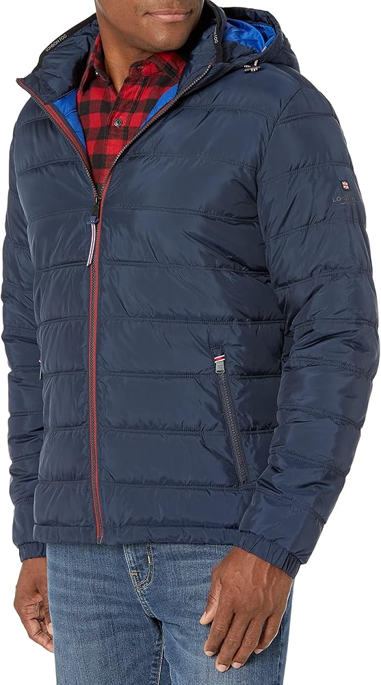 LONDON FOG Men's Quilted Puffer