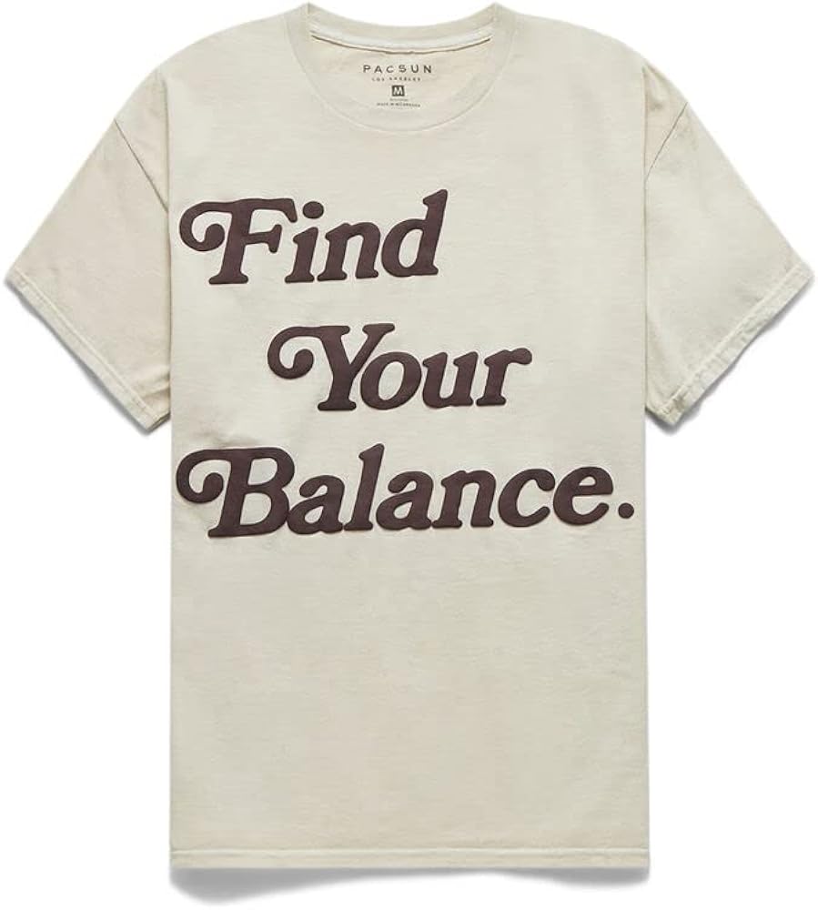 PacSun Men's Find Your Balance Vintage T-Shirt