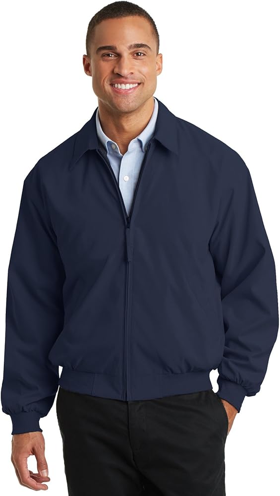 Port Authority Men's Casual Microfiber Jacket