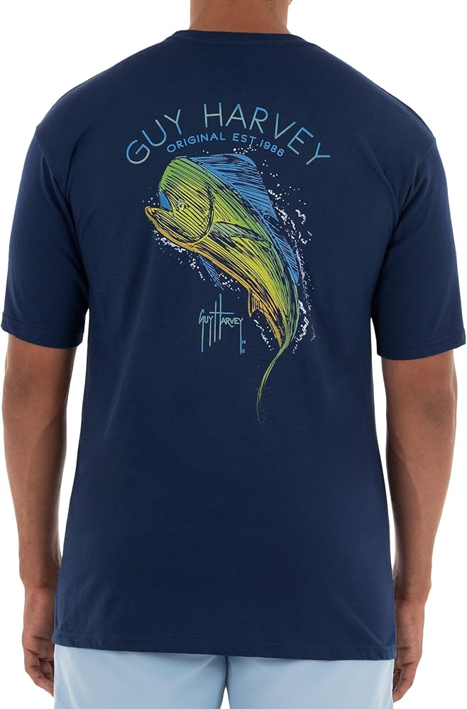 Guy Harvey Men’s Offshore Fish Collection Short Sleeve T-Shirt