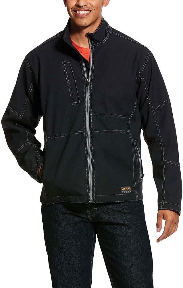 Ariat Men's Big and Tall Canvas Softshell Jacket