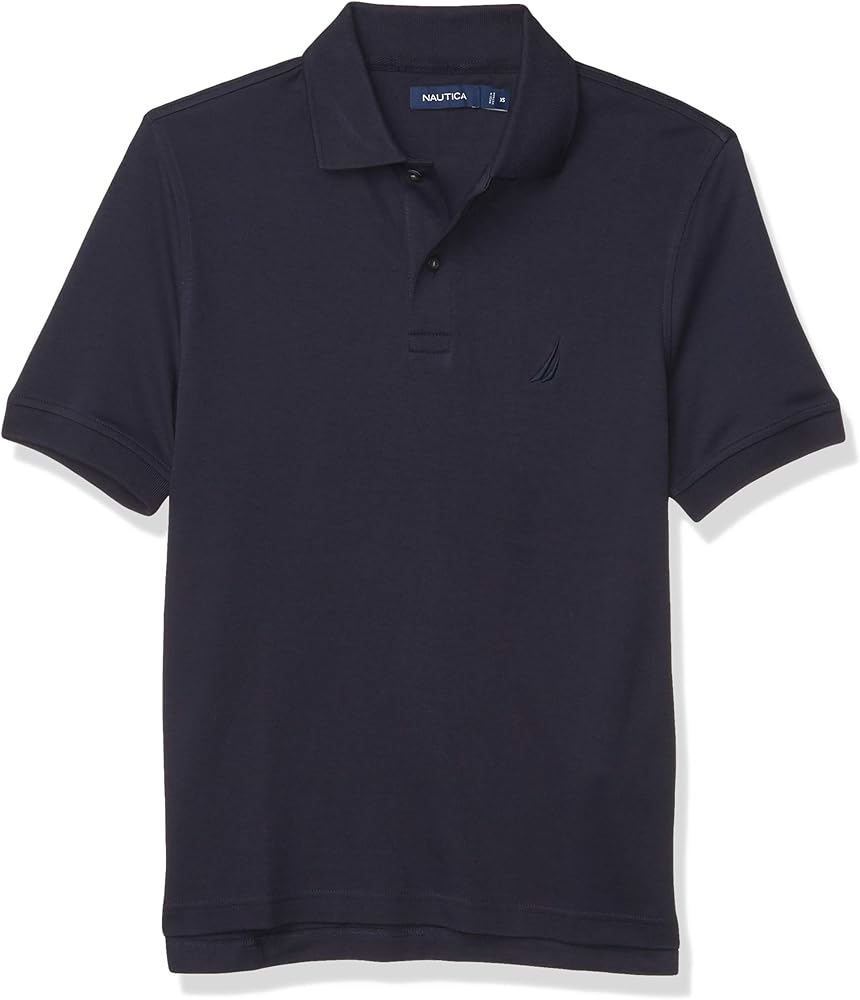 Nautica Men's Classic Fit Interlock Polo