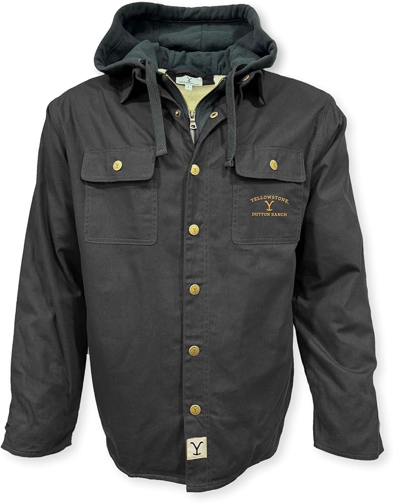 Yellowstone Dutton Ranch Dewfrost Hooded Jacket