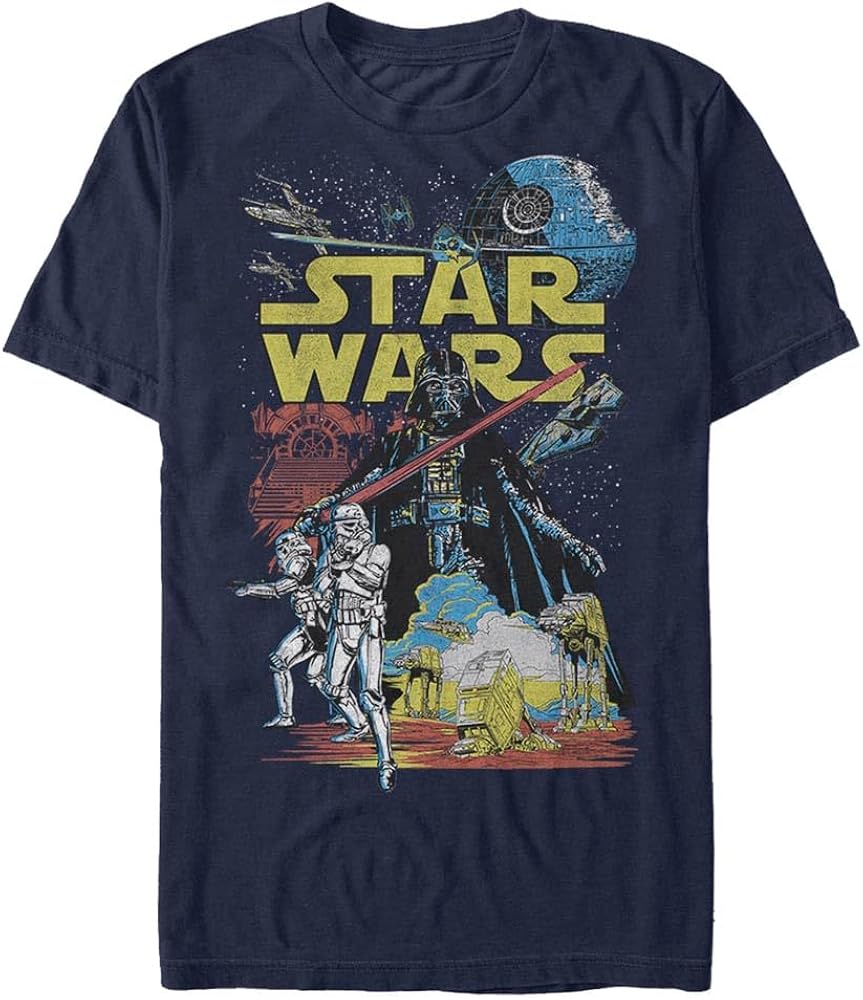 STAR WARS Men's Rebel Classic T-Shirt