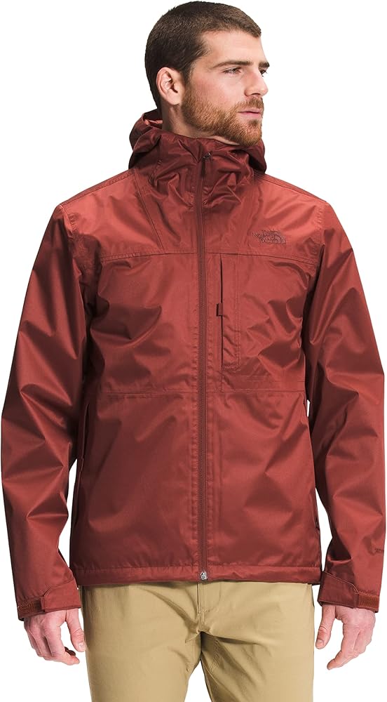 THE NORTH FACE Men’s Arrowood Triclimate Hooded Jacket, Brick House Red/Cardinal Red, Large