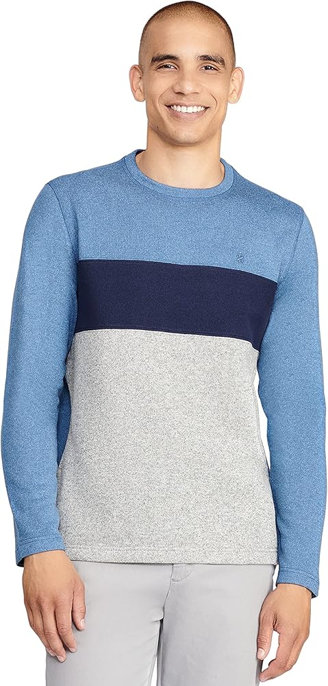 IZOD Men's Advantage Performance Crewneck Sweater Fleece