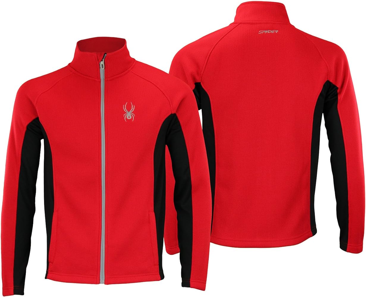 Spyder Mens Full Zip Sweater Racing Red M