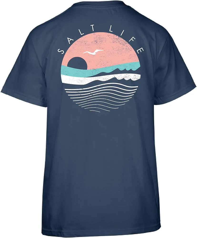 Salt Life Women's Horizon Short Sleeve Unisex Tee