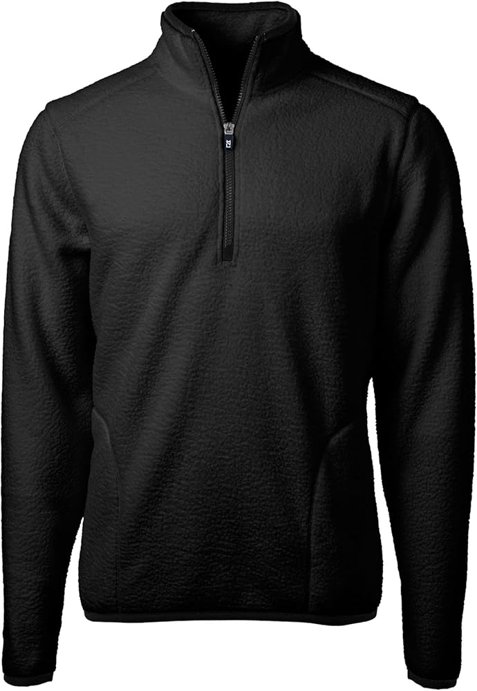 Cutter & Buck Cascade Eco Mens Sherpa Fleece Quarter Zip