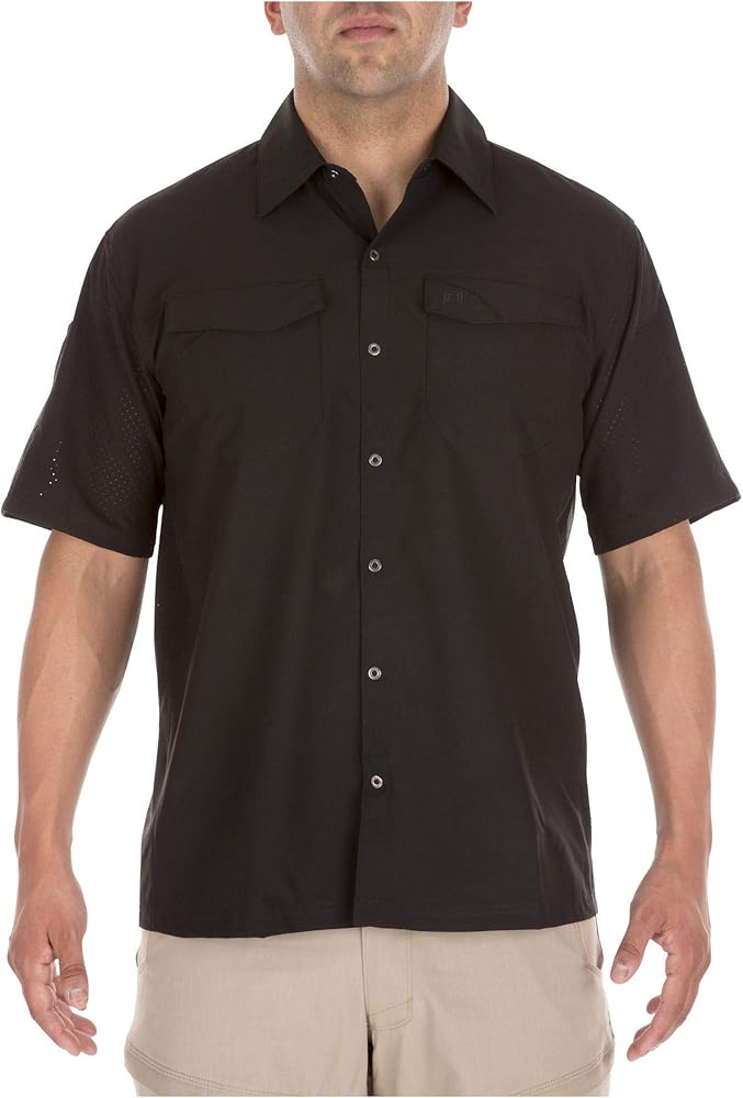 5.11 Men's Freedom Flex Woven Short Sleeve Tactical Shirt, Style 71340