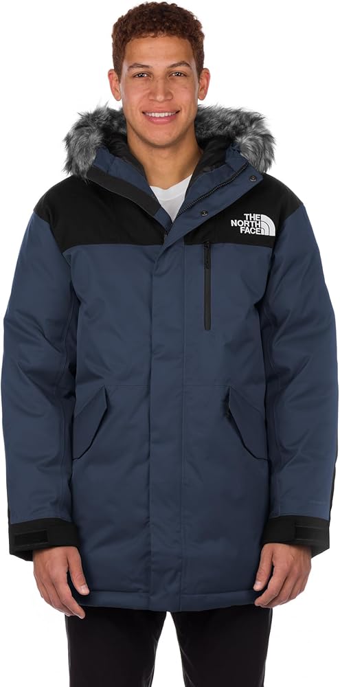 THE NORTH FACE Mens Bedford Down Parka, L, Shady Blue