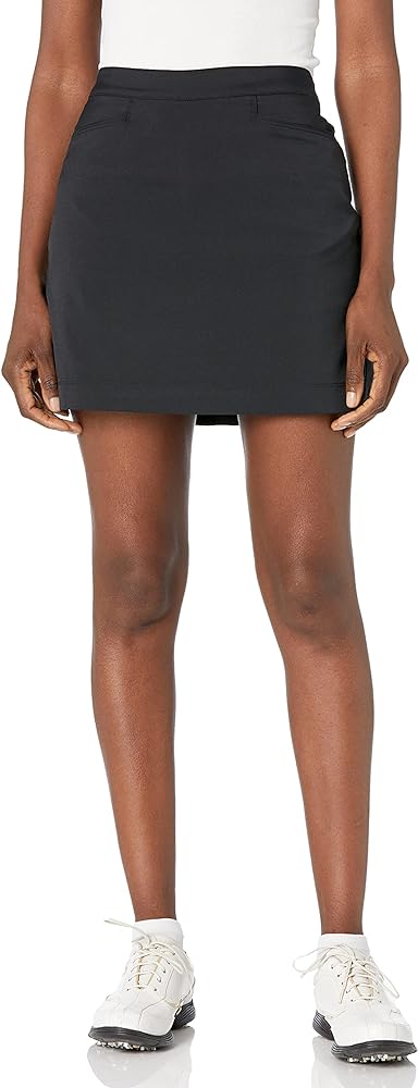 PGA TOUR 17" Women's Golf Skort with Comfort Stretch Waistband, Moisture-wicking, Sun Protection, Lightweight Fabric