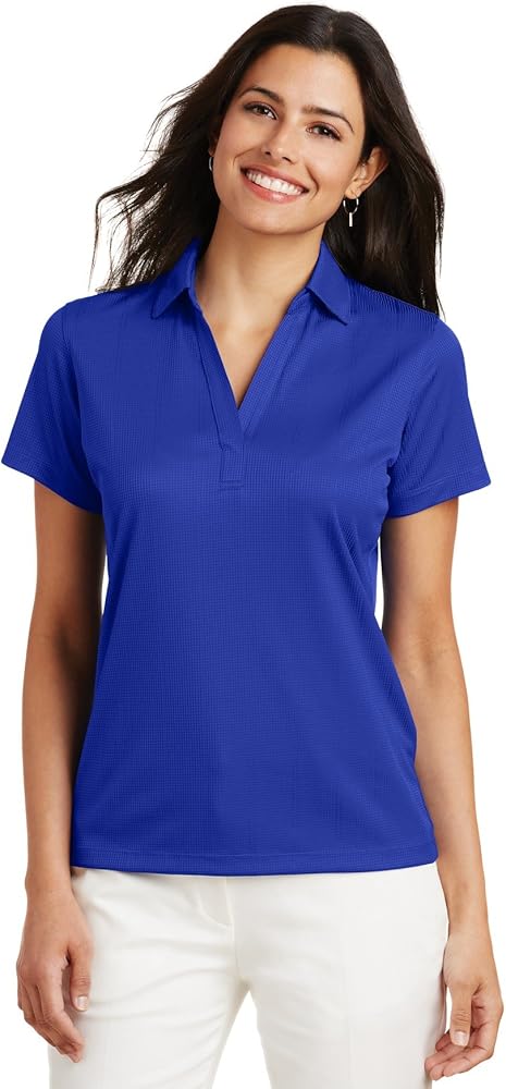 Port Authority Ladies Performance Fine Jacquard Polo. L528