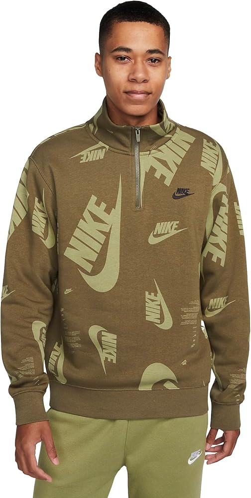 Nike Club Fleece Men's 1/4-Zip Top Shirt