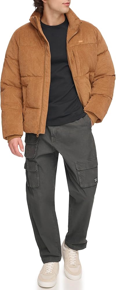 Levi's Men's Quilted Corduroy Puffer Jacket