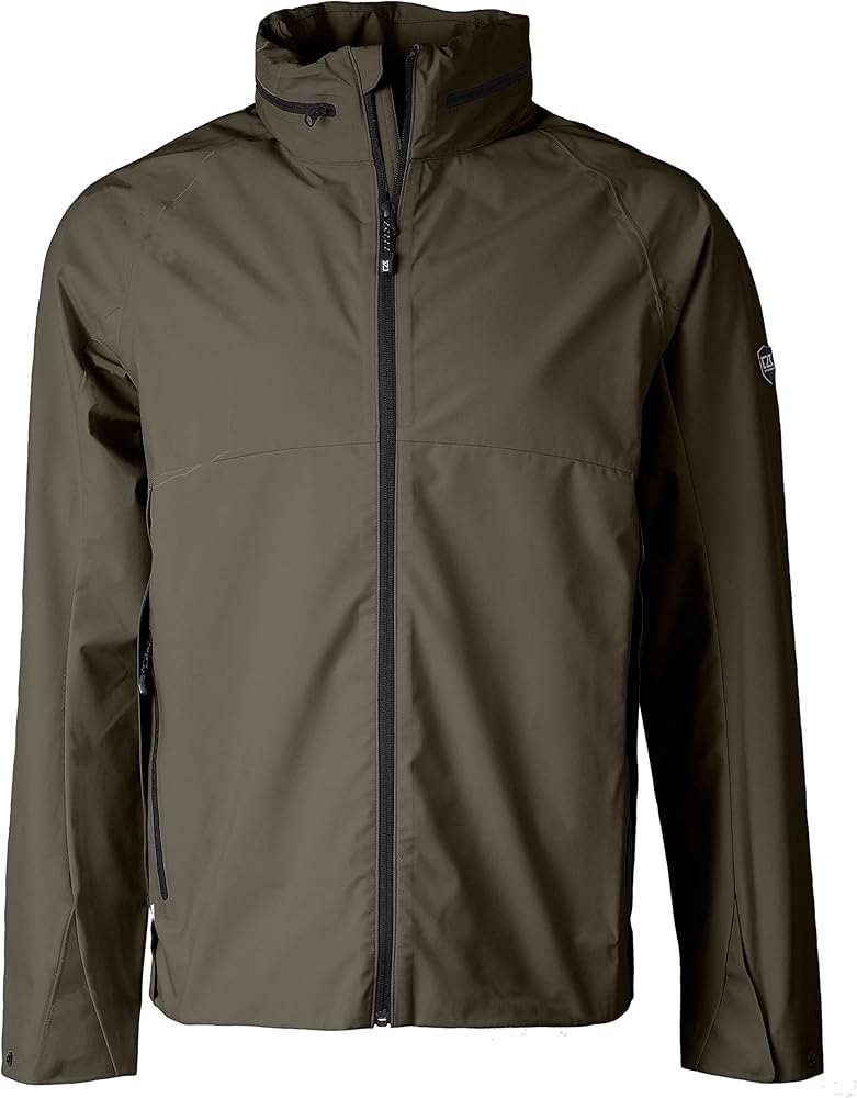 Cutter & Buck Vapor Water Repellent Stretch Mens Full Zip Rain Jacket