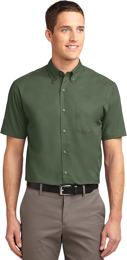 Port Authority Short Sleeve Easy Care Men’s Shirt – Regular Extended Tall Sizes