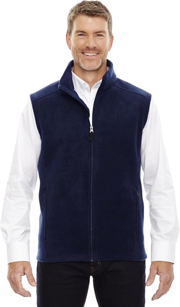 Core 365 Men's Journey Fleece Vest, XL, CLASSIC NAVY 849