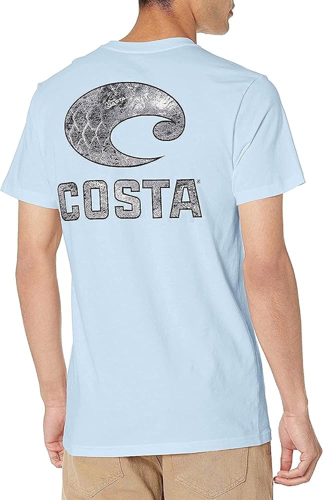 Costa Del Mar Unisex Adult Mossy Oak Costal Short Sleeve T-Shirt