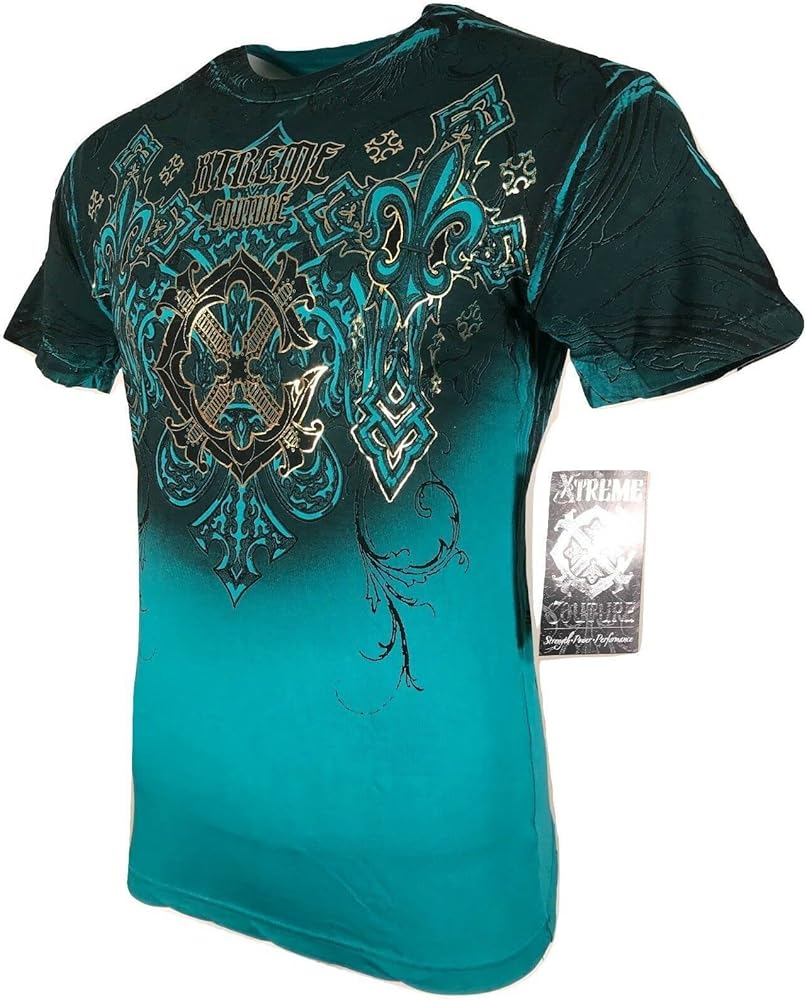 Xtreme Couture by Affliction Men T-Shirt Momentum Shift Biker MMA Gym S-5X $40