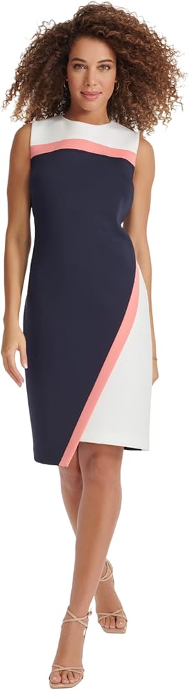 Tommy Hilfiger Women's Asymmetrical Hem Sheath Dress