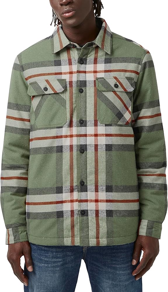 Buffalo David Bitton Men's Shirt Style Shacket Jacket