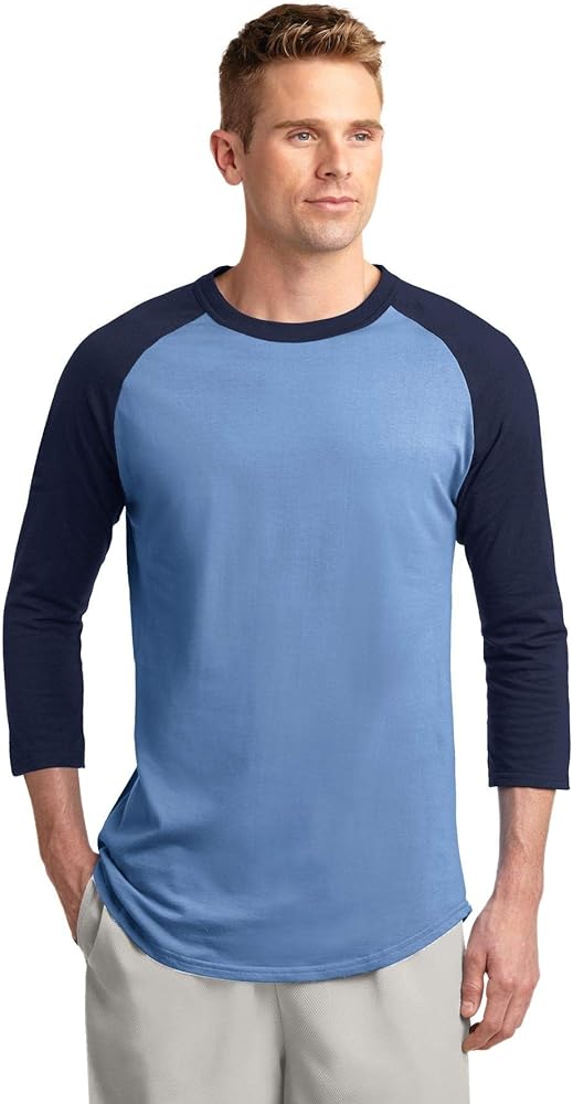 SPORT-TEK Men's Colorblock Raglan Jersey