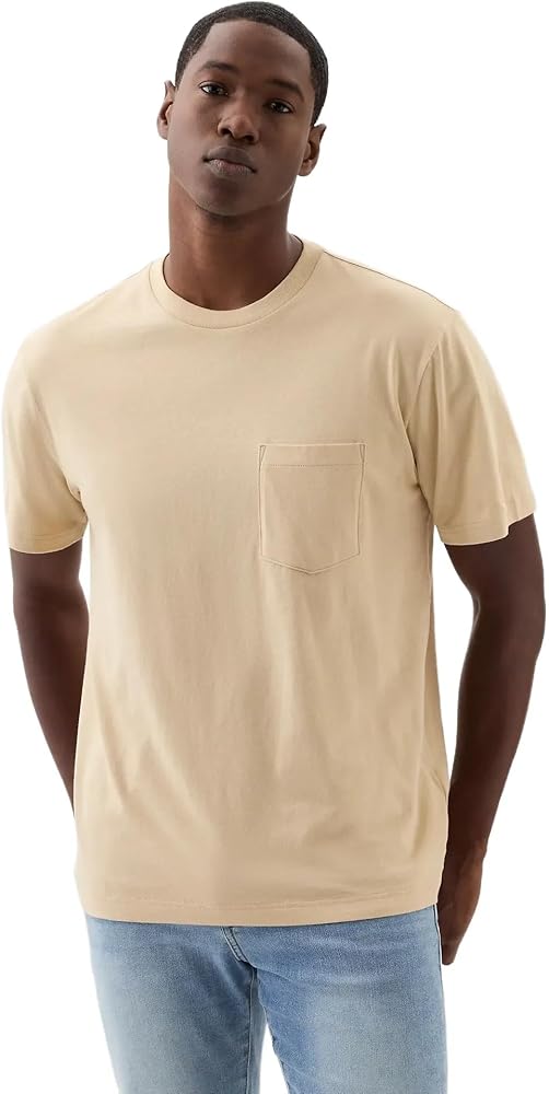 GAP Mens Pocket Tee Wicker XS