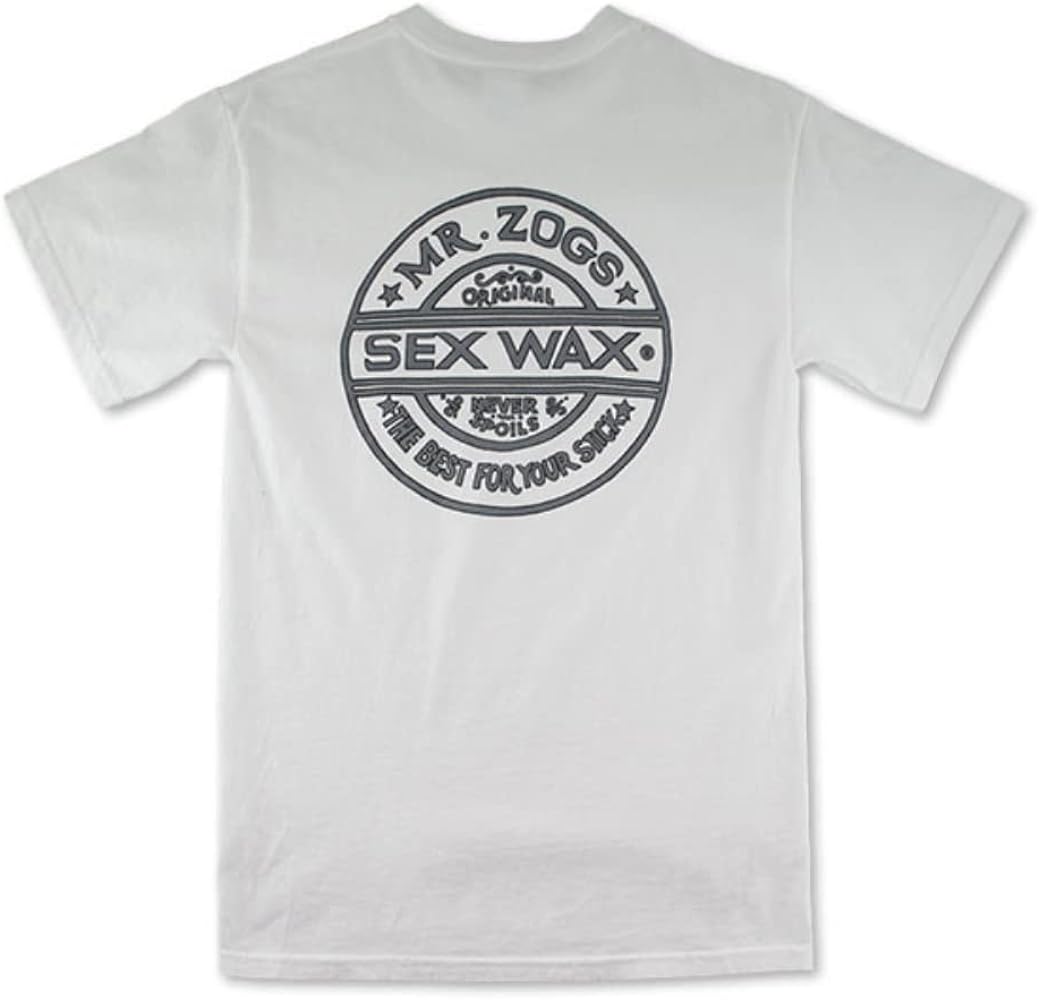 Sex Wax Men's Regular Short Sleeve Pinstripe Tee