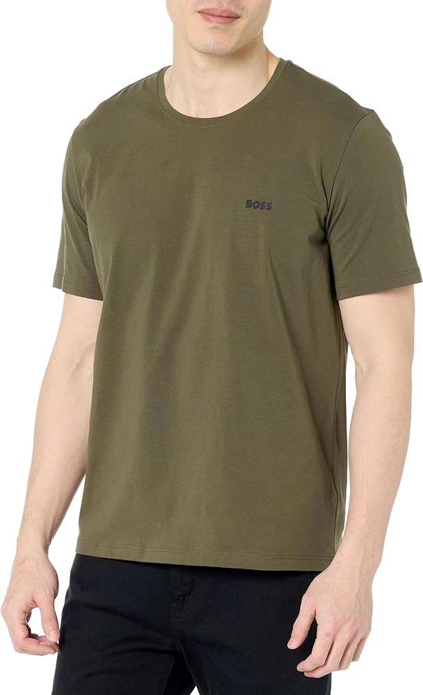 BOSS mens Mix&match Crewneck Cotton Lounge T-shirt Oos