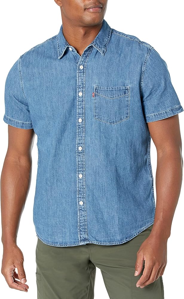 Levi's Men's Classic 1 Pocket Short Sleeve Button Up Shirt