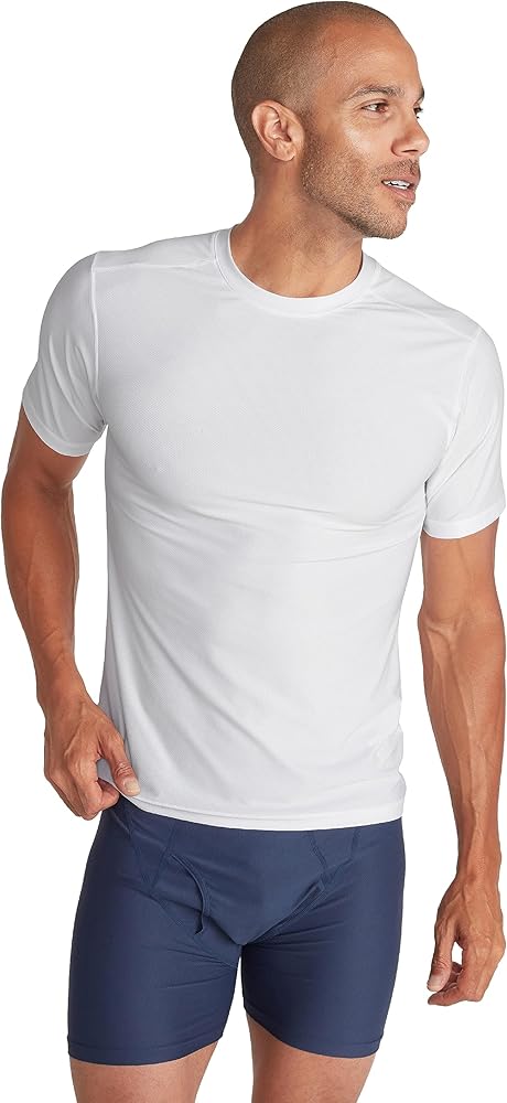 ExOfficio Men's Give-N-Go 2.0 Crew Neck - Breathable Durable Easy Care Travel Undershirt