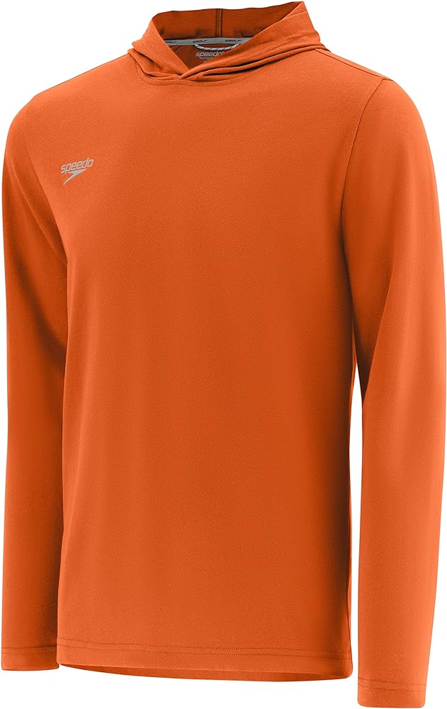 Speedo Unisex-Adult T-Shirt Long Sleeve Hoodie Pull Over Team Warm Up