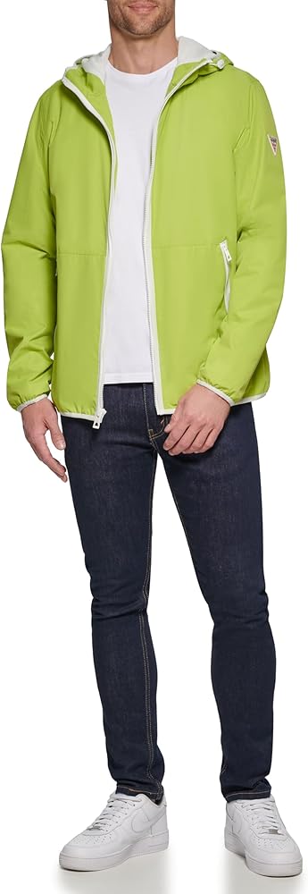 GUESS Men's Rain Resistant Jacket