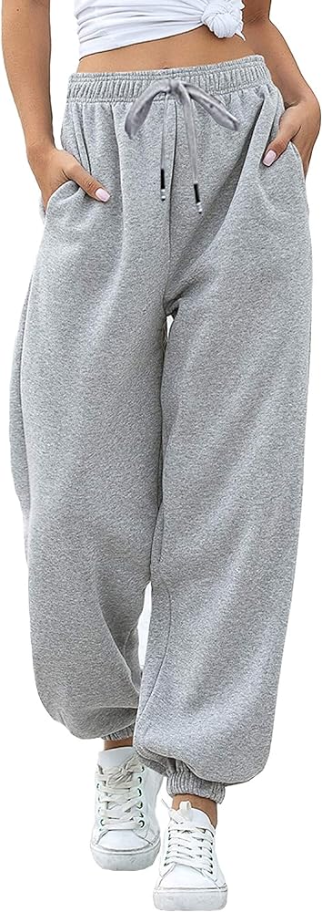 YLDUJ AMUM Women's Cinch Bottom Sweatpants