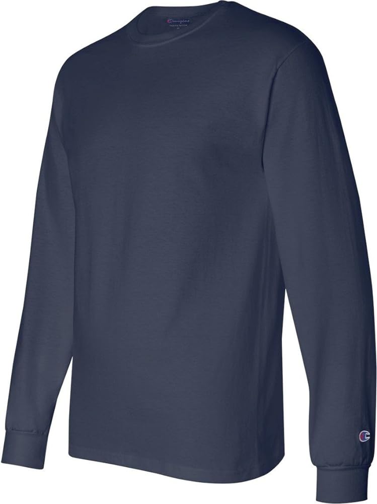 Champion 5.2 oz. Long-Sleeve Tagless T-Shirt