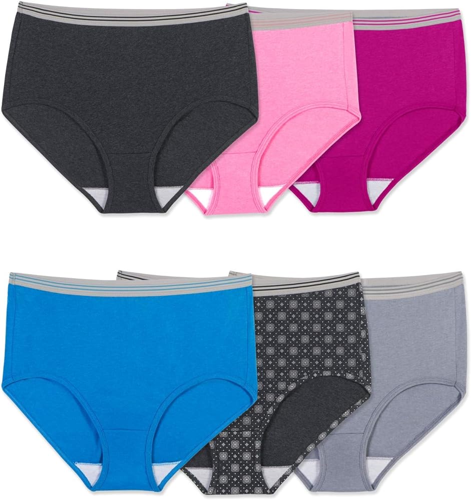 Fruit of the Loom Women's Plus Size Underwear, Designed to Fit Your Curves