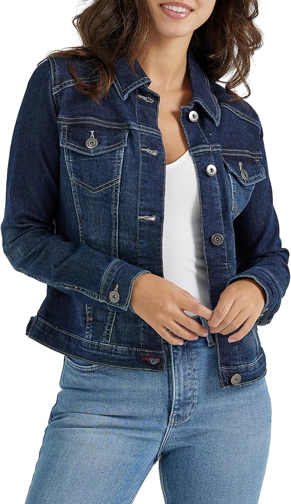 Wrangler Authentics Women's Stretch Denim Jacket