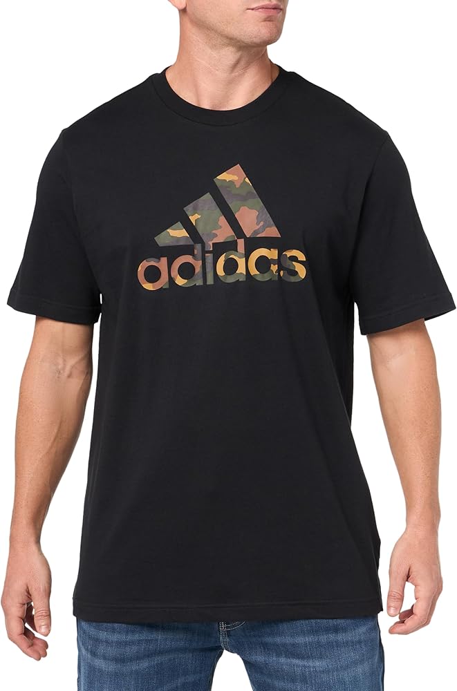 adidas Men's Camouflage Badge of Sport Graphic T-shirt